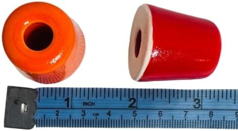 Miniatura 4 de Extintor de tabaco para cigarrillos, 2 unidades, hecho a mano, colores de cerámica