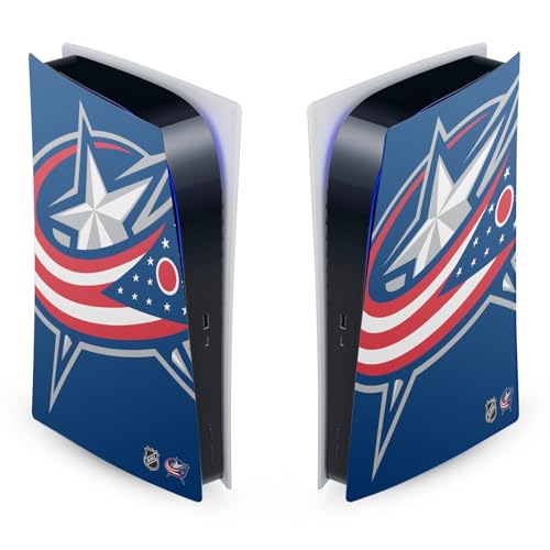 Autocollant Columbus Blue Jackets PS5 pour salon gaming Skin NHL Sony PlayStation 5
