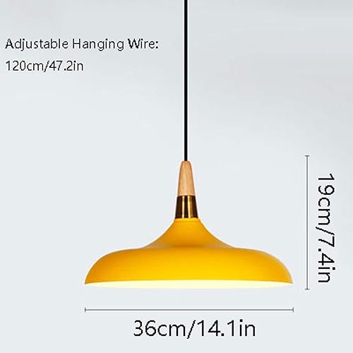 Miniatura 4 de Lámpara colgante para interiores, estilo danés, lámpara de techo colgante para isla de cocina, luces de comedor industriales con decoración de