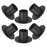 Compatibilité universelle avec les bougies : ces bougeoirs en fer supportent des bougies coniques de différentes tailles, un maintien stable et sécurisé pour une ambiance ininterrompue. bougeoir en métal, support court pour bougie pilier