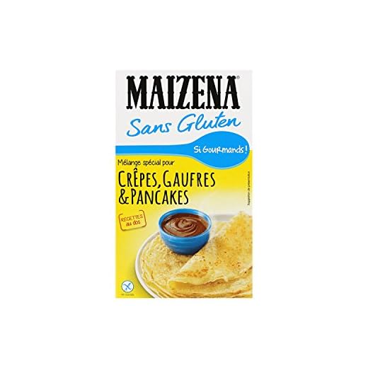 Maizena Mélange Spécial pour Crêpes/Pancakes/Gaufres sans Gluten 510 g
