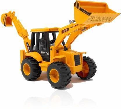 Bestie toys Exclusive Construction Series Set of Construction Vehicles Friction Power Wheels Toys for 3+ Year Old Boys|Kids - 2 in 1 JCB (Yellow, Pack of: 1) (B0CZDZ2H78) Amazon Price History, Amazon Price Tracker