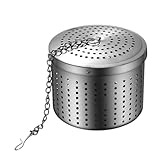 Sfera per spezie per cucinare: maglia fine e uniforme, facile da filtrare i residui, sfera filtrante per condimenti