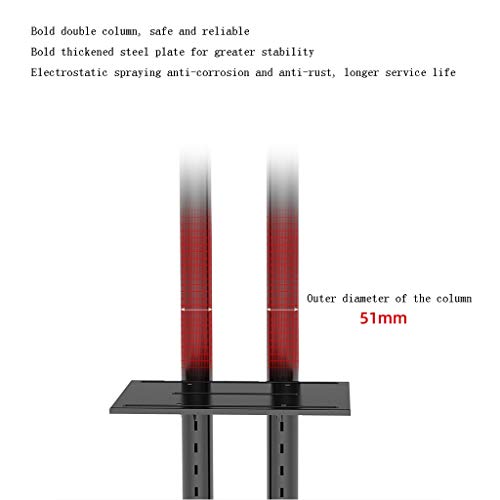 Soporte móvil ajustable para TV de 32-70 pulgadas miniatura 5