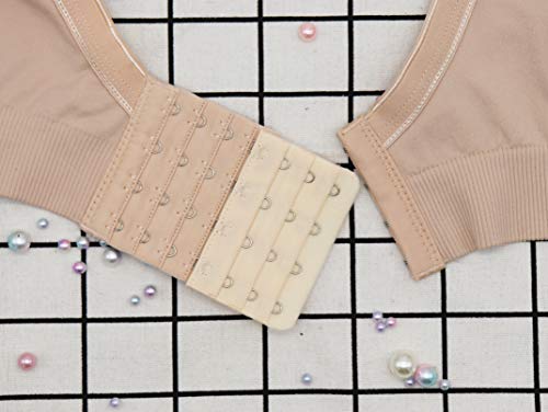 Tamlien Bra Extender 2 Hook/3 Hook/4 Hook/5 Hook, Soft and Comfortable Bra Extension2