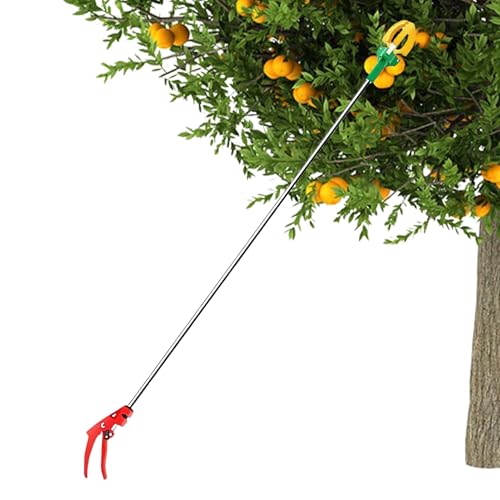 Amesor Recogefrutas | Recolector Extensible de Garras | Herramienta Manual de Ajustable para Peras Nísperos Aguacates Cerezas y Caquis