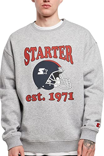 STARTER BLACK LABEL Té de fútbol de Arranque Camiseta, Gris, M para Hombre Cover