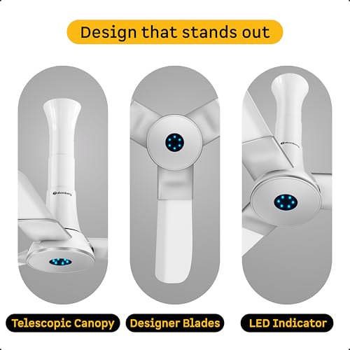 atomberg Store atomberg Studio+ 950mm BLDC Ceiling Fan with Remote - Image 3
