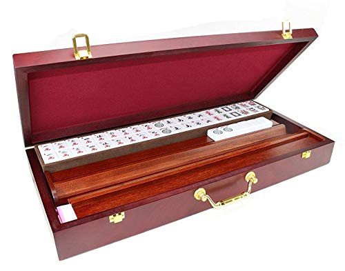 Juego de Mahjong Americano con Estuche de Madera miniatura 3