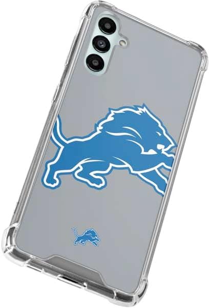 Skinit Clear Phone Case Compatible with Galaxy A15 5G - Officially Licensed NFL Detroit Lions Large Logo Design