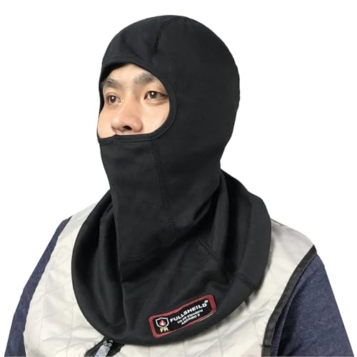 Fullsheild FRB-L 100% Flame Resistant Cotton Fr Balaclava 12 Cal Arc Rated Face Mask Hood cover