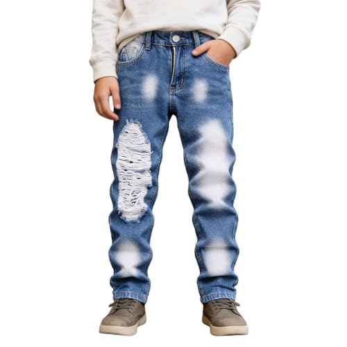 Jean baggy garçon pour l'école et le streetwear quotidien