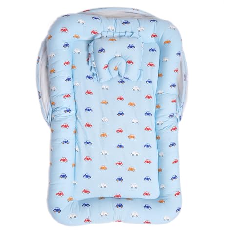 Image of TIDY SLEEP Mattress with Mosquito Net, Mosquito Protection Mattress, Size: 90cm x 65cm x 10cm Car