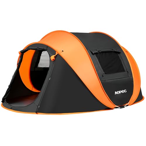 AOPEC Pop Up Camping Tent, 2/4/6 Person Instant Tent...
