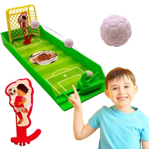 Jogo Educativo Infantil Mini Futebol Basquete Boliche Jogos de Mesa Portáteis Brinquedo Educativo Colecionáveis Presente Natal Aniversário Dia das Crianças Família Jogos de Tabuleiro (Futebol)