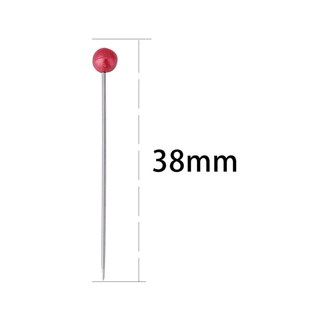 DIY Crafts 480 Pieces Glass Head Pins Boxed for Dressmaker with Pearlized Ball (Design # No 1, Pack of 480 Pcs) 4