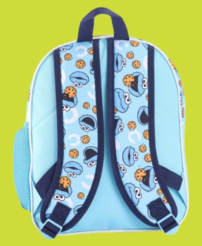 Image of STRIDERS Sesame School Bag for Kids - Lightweight, Trendy 13-Inch Backpack with Padded Comfortable Straps & Spacious Compartments | Perfect for Little Royalty, School, Travel & Everyday Fun