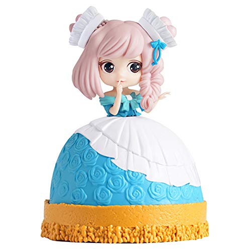 GoolRC Doll Toy Mini Sweetiee Princess Doll Surprise Princess Doll for Kids Girls Birthday Gifts(Blue & White)