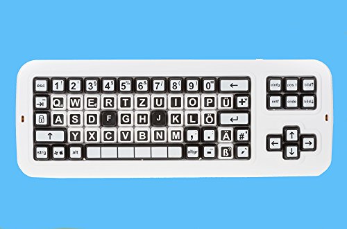Preisvergleich Produktbild Clevy Kontrast Tastatur