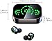 DCBCODGAL Wireless Earbuds,Wireless Heasphone, Bluetooth 5.4 Mini Earphone Headphones IPX7 Waterproof,20 Hours Playing Time,Touch Control HiFi Digital LED Display Charging Case for Smart Phone