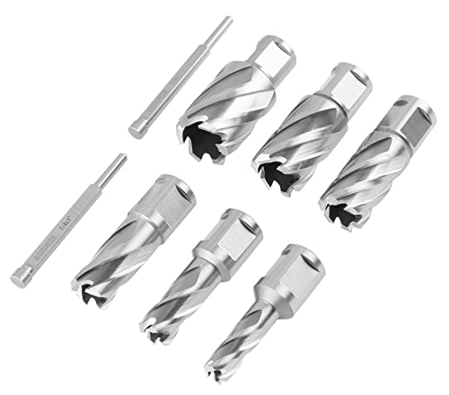 Accusize Industrial Tools HCS1-0000 Hss Professional Annular Cutter Set 1'' Cutting Depth thumb #6
