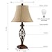ARPENTER Table Lamp Set of 2 for Bedroom or Living Room, 27.5 in. High Royal Bronze Finish, Large Bedside Reading,Dining,Kitchen,Nightstand Traditional Table Lamps