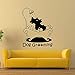 Pegatinas De Pared Peluquería Canina Peluquería Para Mascotas Salón Vinilo Tatuajes De Vinilo Tienda De Mascotas Mural De Pared Salón De Mascotas Arte De La Pared Decoración Interior 57X73cm