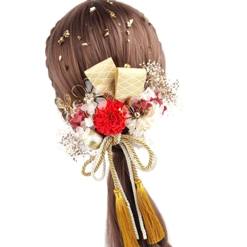 Horquillas de boda japonesas para peinados de novia aire libre