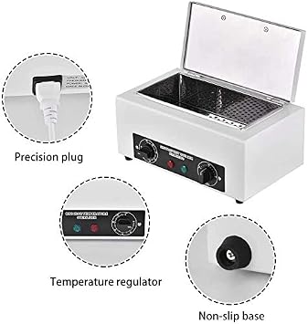 300W Heat Sterilizer NV-210 w/Timer Disinfection Box Manicure Pedicure SPA Salon Equipment for Sundry Beauty Hair Nail Metal Tools