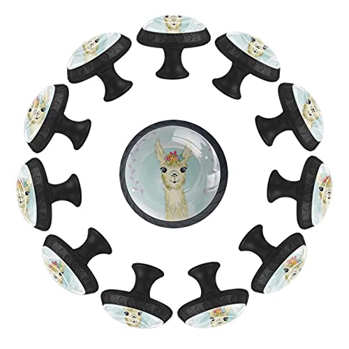 Boutons de meuble lama souriant pour créer un cocon de douceur