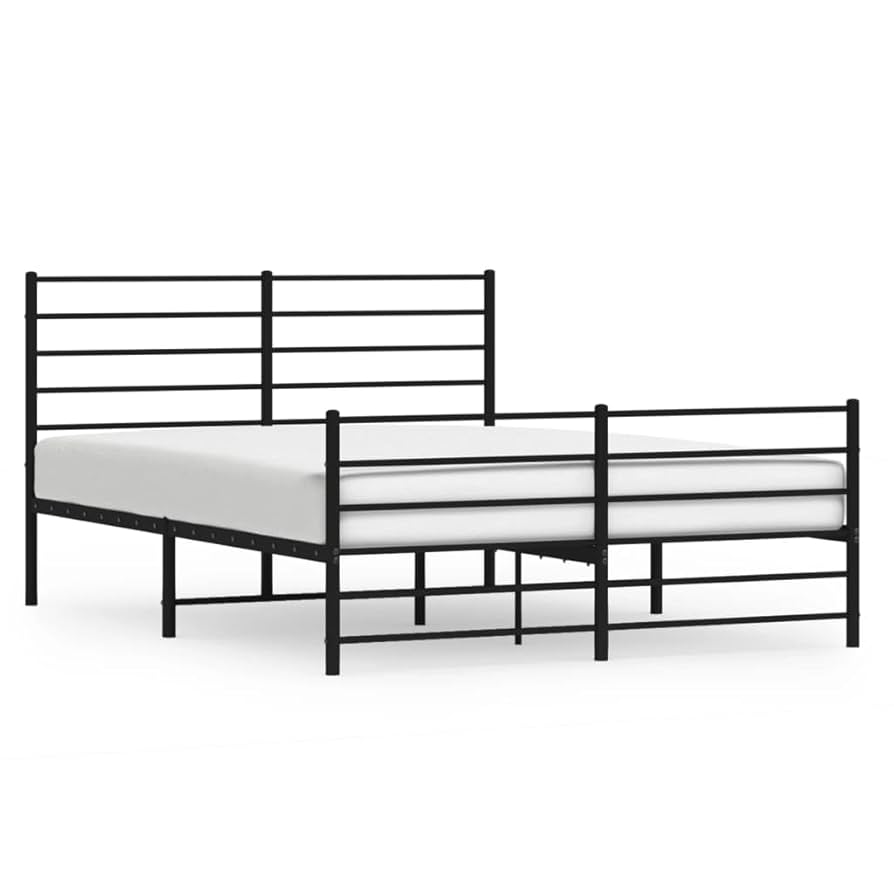 badmamajamaページ Amazon.com: Bedroom Furniture Metal Bed Frame with Headboard