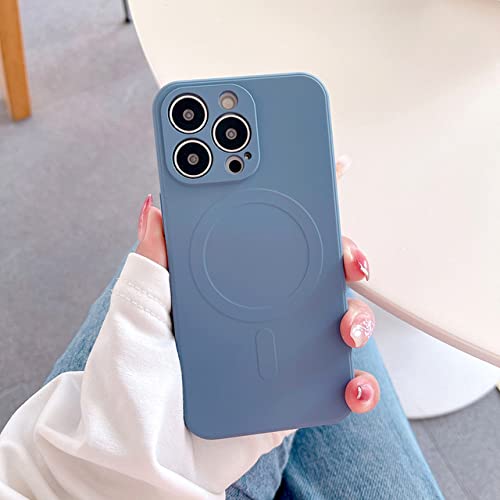 Coque iPhone 7 Plus silicone TPU souple gris foncé avec recharge sans fil