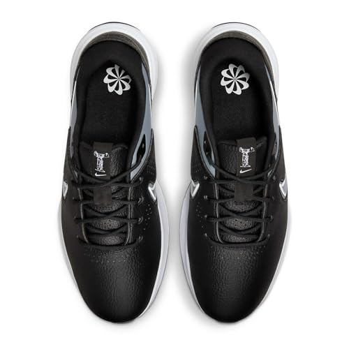 Image of Nike Victory Pro 3 Men's Golf Shoes (Wide) (DX9028-003, Black /Cool Grey /White)