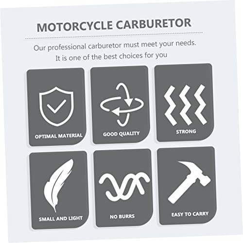 FAVOMOTO Acessório Premium Para Motocicleta Profissional Carburador De Motocicleta Útil Prático Font