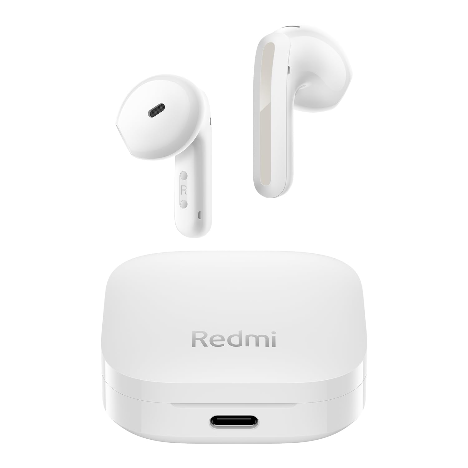 XIAOMI Redmi Buds 6 Active Wireless Earbuds, Workout Earbuds,14.2mm Dynamic Driver, Clear Call with Dual Mic, Bluetooth 5.4, 30-Hour Battery Life, Lightweight Design – White