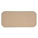 Produktbild MSV Premium Duschmatte Badematte Badewannenmatte Badewanneneinlage antibakteriell rutschfest mit Saugnäpfen - Beige - duftet nach Rosen - ca. 36 x 97 cm - waschbar bei 60° Grad