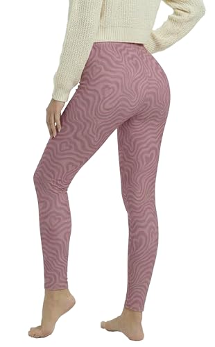 Image of sissycos Women's 80s Leggings Neon Artistic Splash Printed Buttery Soft Stretchy Pants