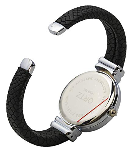 Nykkola Classic Small Face Crystal Bracelet Watches Snake Style Band Slim Case Women's Bangle Cuff Watch Quartz Wristwatch #TOP2