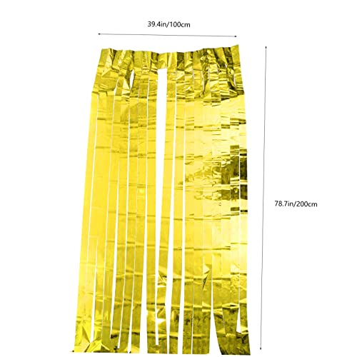 OSALADI 10 Pcs Cortina De Chuva Cortina De Folha De Coração Cortina De Ouropel Chapéus De Pirata Gui