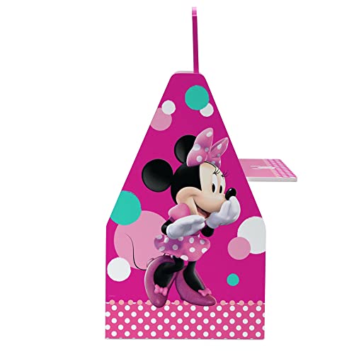 Image of Delta Children Deluxe Kids Art Table | Easel, Desk, Stool, Toy Organizer, Disney Minnie Mouse
