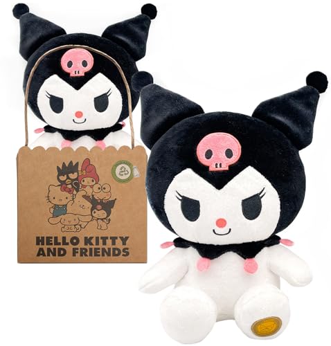 Joy Toy - Sanrio Kuromi Peluche 24 cm dans Un Sac en Carton