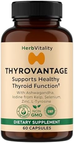 Amazon.com: Herb Vitality Thyroid Support Supplement with Iodine ... - Natural Thyroid Supportive Herbs