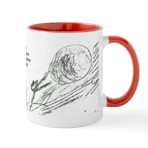 Taza de café de cerámica 11 oz Sisyphus Ink miniatura 1