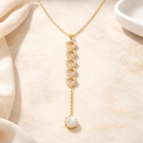 MEENAZ gold necklace – image 3