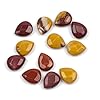 Cherry Blossom Beads Mookaite 12x15mm Faceted Top-drilled Teardrop - 12 pcs/ 8 Inch Strand #3
