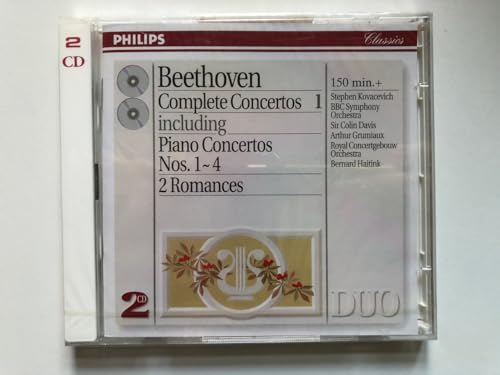 Beethoven: Complete Concertos Vol. 1 - Piano Concertos Nos. 1-4, 2 Romances