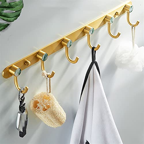 Percheros de pared Perchero de pared, gancho de pared de metal, gancho creativo para colgar en la pared, gancho de pared para entrada, dormitorio, cocina Perchas (color: C)