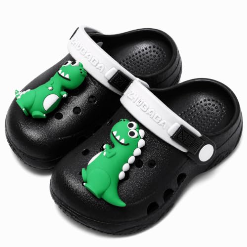 Image of Toddler Little Kids Clogs Slippers Sandals, Non-Slip Girls Boys Clogs Slide Lightweight Garden Shoes Slip-on Beach Pool Shower Slippers