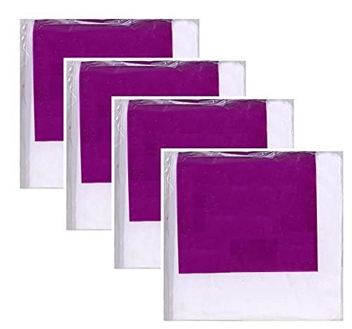 Modi Household Plain Tissue Paper Napkins, 30x30 cm (Pack of 4,) (70 Napkins per Pack)
