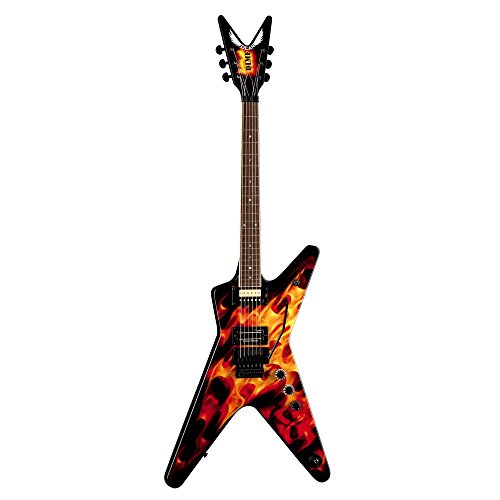 Dean Dimebag ML Body Electric Guitar, Dime-O-Flame